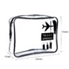 Trousse de toilette avion transparente TSA Approved 2