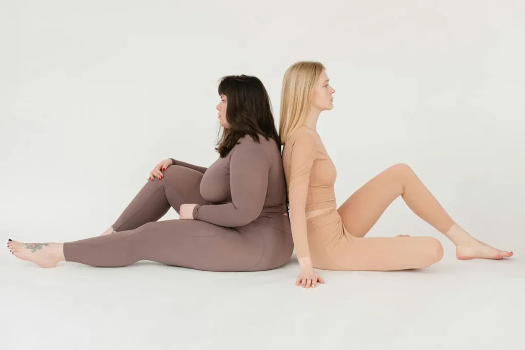 Les différents types de morphologies féminines - Different female body types