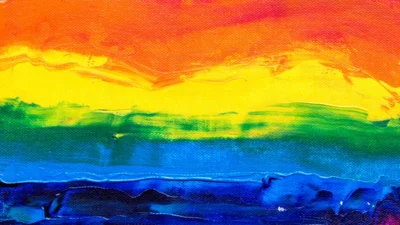 rainbow kiss