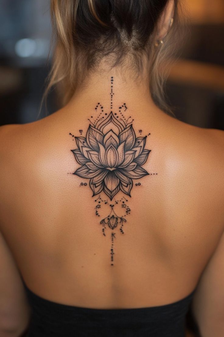 Tatouage dos femme 8