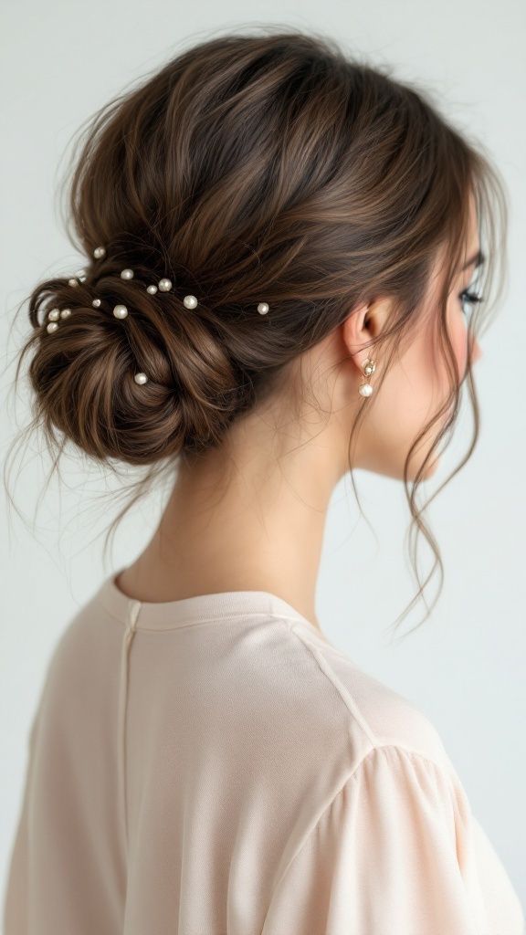 Idée chignon mariage 1