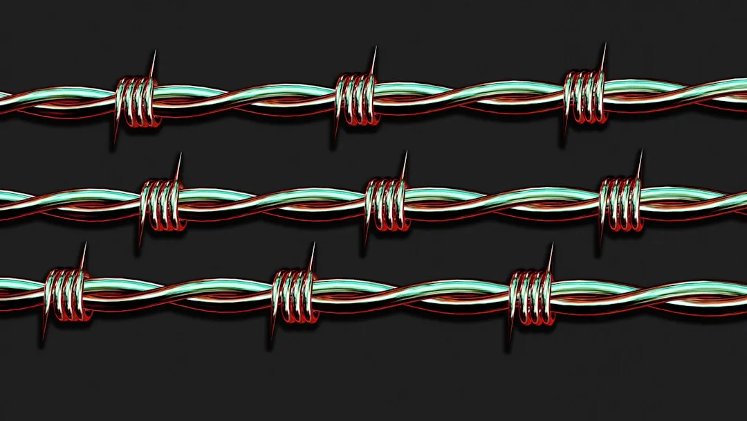 A close up of a bunch of wires on a black background
