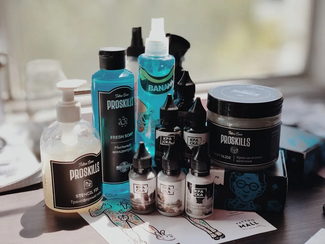 assorted cosmetic bottle lot